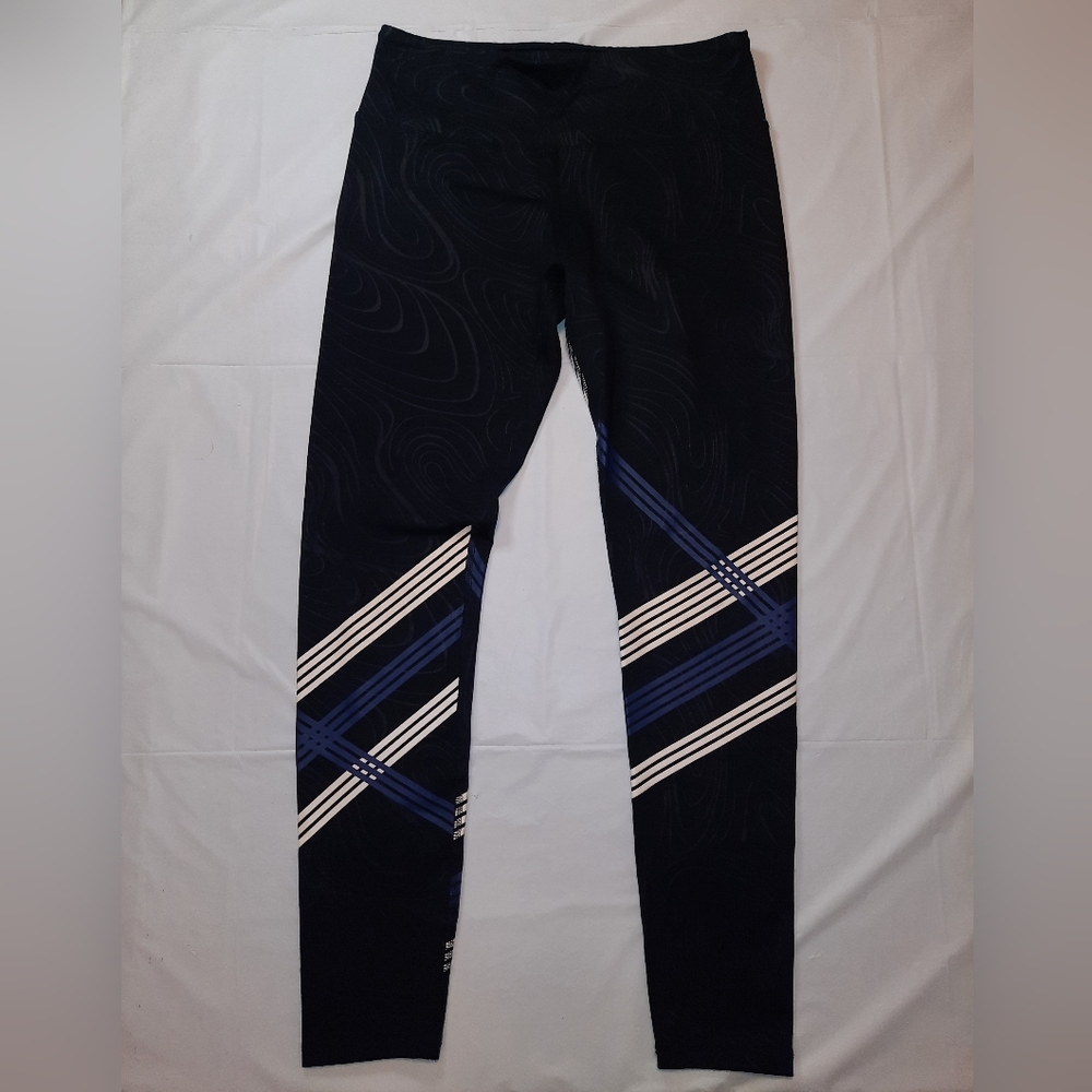 Joe Fresh | Active Black/Blue/White Leggings Size M
